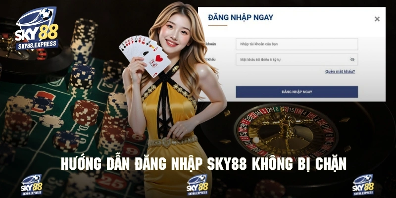 Hướng Dẫn Đăng Nhập Sky88 1 Các biện pháp hướng dẫn truy cập không bị chặn dành cho người mới