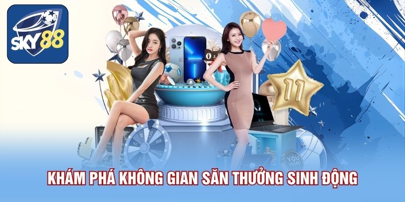Bắn Cá SKY88 - Tập Hợp Mọi Sảnh Bắn Cá HOT Nhất Thị Trường 1 Khám phá không gian săn thưởng sinh động